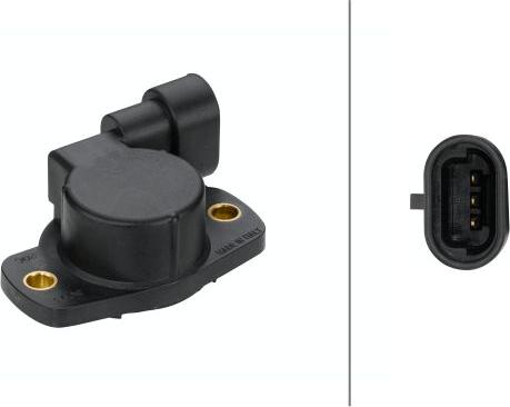 HELLA 6PX 008 476-521 - Throttle position sensor car-mod.net