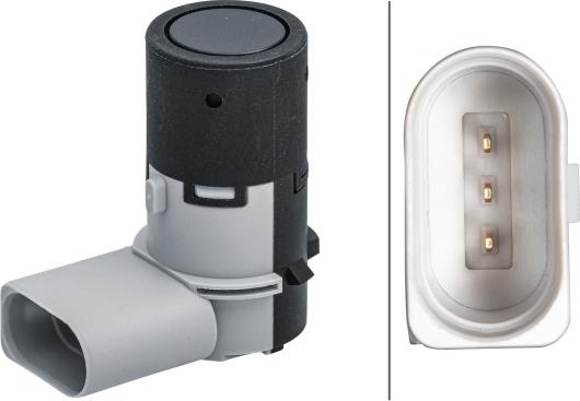 HELLA 6PX 358 141-411 - Sensor, parking assist car-mod.net