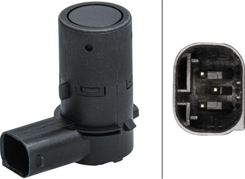 HELLA 6PX 358 141-481 - Sensor, parking assist car-mod.net