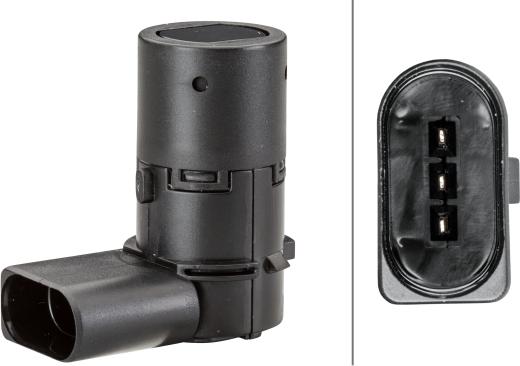 HELLA 6PX 358 141-031 - Sensor, parking assist car-mod.net