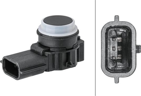 HELLA 6PX358 141-761 - Sensor, parking assist car-mod.net