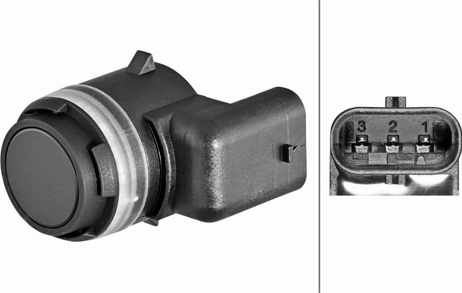 HELLA 6PX 358 270-431 - Sensor, parking assist car-mod.net