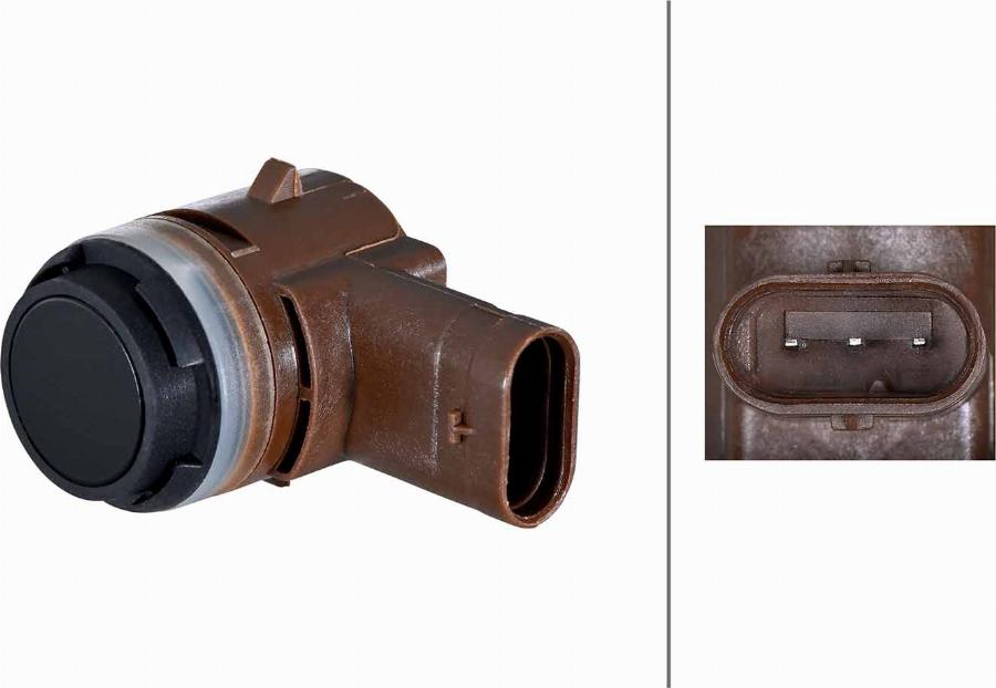 HELLA 6PX 358 270-331 - Sensor, parking assist car-mod.net