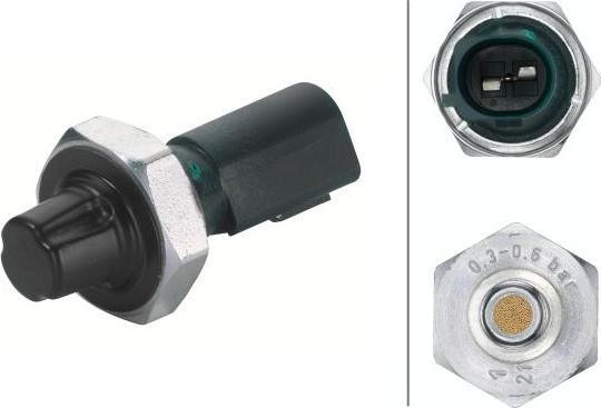 HELLA 6ZL 003 259-971 - Sender Unit, oil pressure car-mod.net