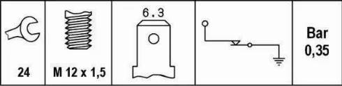 HELLA 6ZL 003 259-411 - Sender Unit, oil pressure car-mod.net
