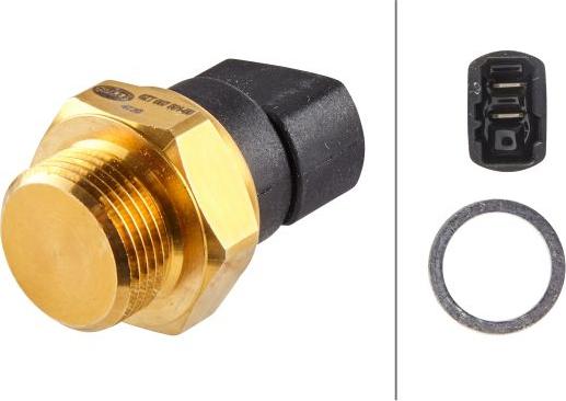 HELLA 6ZT 007 801-001 - Temperature Switch, radiator / air conditioner fan car-mod.net