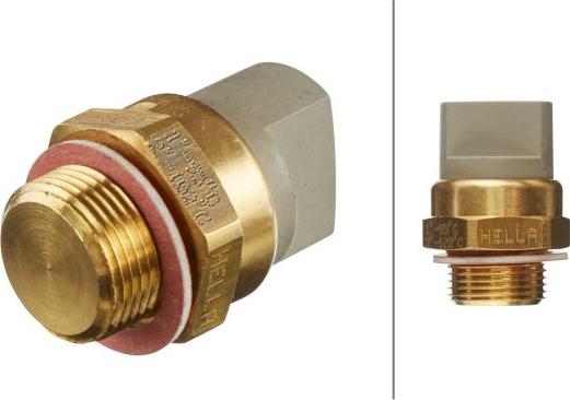 HELLA 6ZT 007 802-021 - Temperature Switch, radiator / air conditioner fan car-mod.net