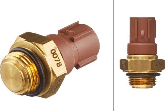 HELLA 6ZT 007 835-091 - Temperature Switch, radiator / air conditioner fan car-mod.net