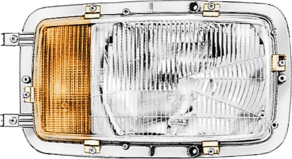 HELLA 1EH 002 658-031 - Headlight car-mod.net