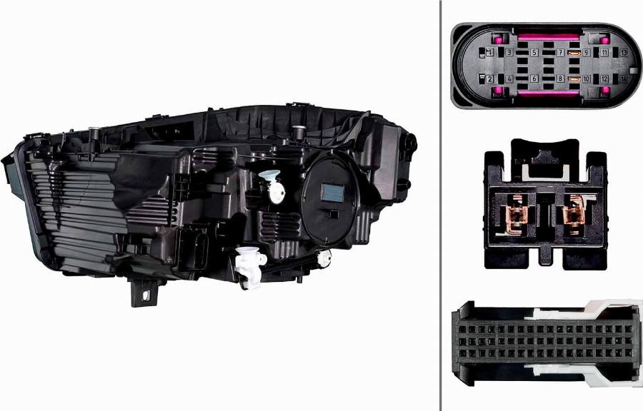 HELLA 1EX 015 568-121 - Headlight car-mod.net