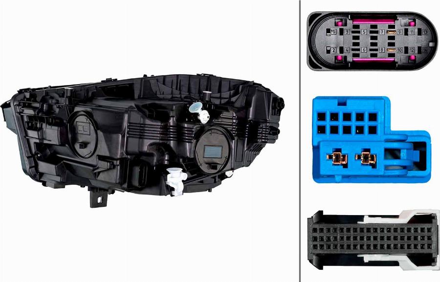 CARRO 542305161 - Headlight car-mod.net