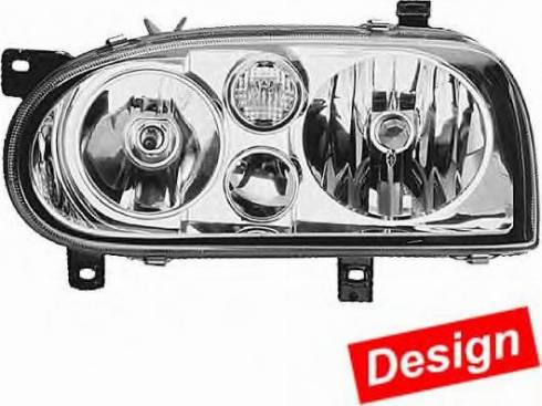 HELLA 1LJ 008 758-011 - Headlight car-mod.net