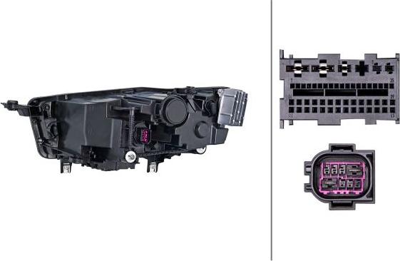 HELLA 1LX 014 891-441 - Headlight car-mod.net