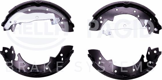 HELLA 8DB 355 001-991 - Drum Brake Shoe Set car-mod.net