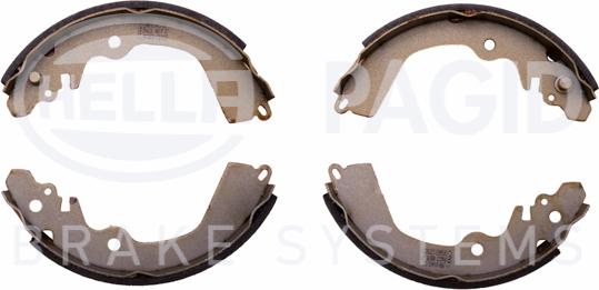 HELLA 8DB 355 001-531 - Drum Brake Shoe Set car-mod.net