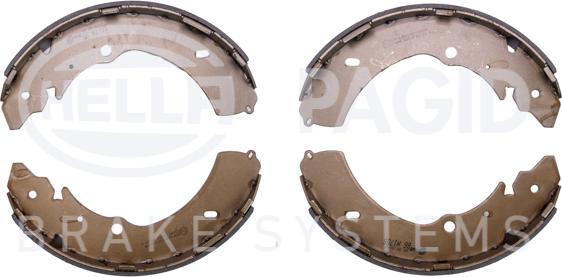 HELLA 8DB 355 022-071 - Drum Brake Shoe Set car-mod.net