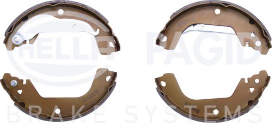 HELLA 8DB 355 022-391 - Drum Brake Shoe Set car-mod.net