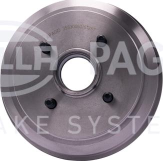 HELLA 8DT 355 300-601 - Brake Drum car-mod.net