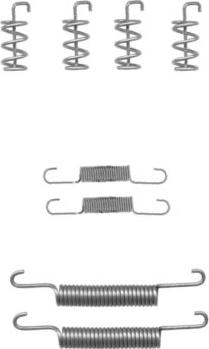 HELLA 8DZ 355 201-841 - Accessory Kit, parking brake shoes car-mod.net