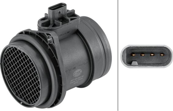 HELLA 8ET 358 095-451 - Air Mass Sensor car-mod.net