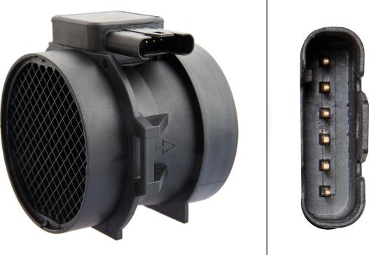HELLA 8ET 358 095-891 - Air Mass Sensor car-mod.net