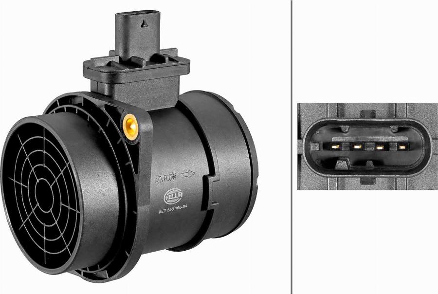 HELLA 8ET 358 166-941 - Air Mass Sensor car-mod.net