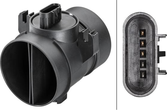 HELLA 8ET 358 166-071 - Air Mass Sensor car-mod.net