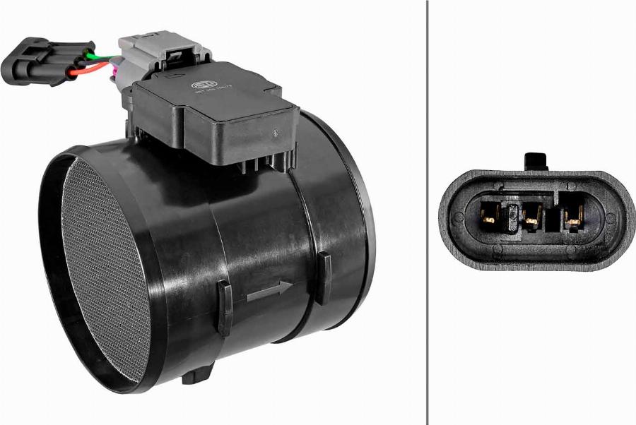 HELLA 8ET 358 166-731 - Air Mass Sensor car-mod.net
