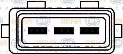 HELLA 8EW 009 144-391 - Fan, radiator car-mod.net