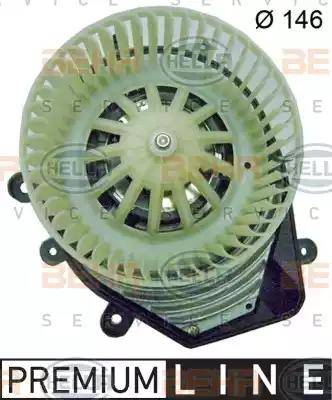 HELLA 8EW 009 159-081 - Interior Blower car-mod.net
