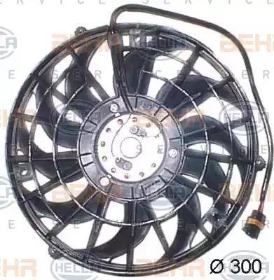 HELLA 8EW 009 157-311 - Fan, radiator car-mod.net