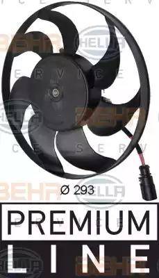 HELLA 8EW 351 040-391 - Fan, radiator car-mod.net