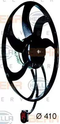 HELLA 8EW 351 043-291 - Fan, radiator car-mod.net