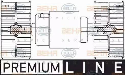 HELLA 8EW 351 029-041 - Interior Blower car-mod.net