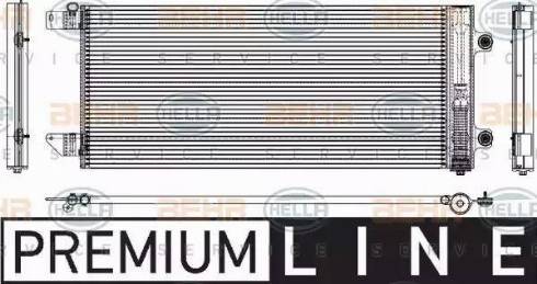 HELLA 8FC 351 319-471 - Condenser, air conditioning car-mod.net