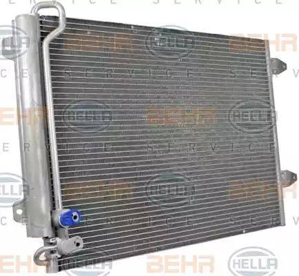 HELLA 8FC 351 317-544 - Condenser, air conditioning car-mod.net