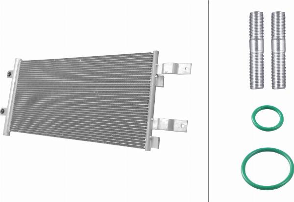 HELLA 8FC 366 220-001 - Condenser, air conditioning car-mod.net