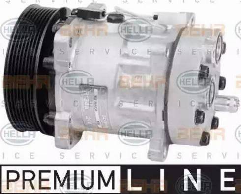 HELLA 8FK 351 119-321 - Compressor, air conditioning car-mod.net