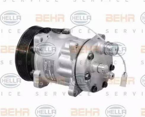 HELLA 8FK 351 119-271 - Compressor, air conditioning car-mod.net