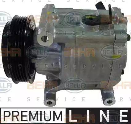 HELLA 8FK 351 114-041 - Compressor, air conditioning car-mod.net