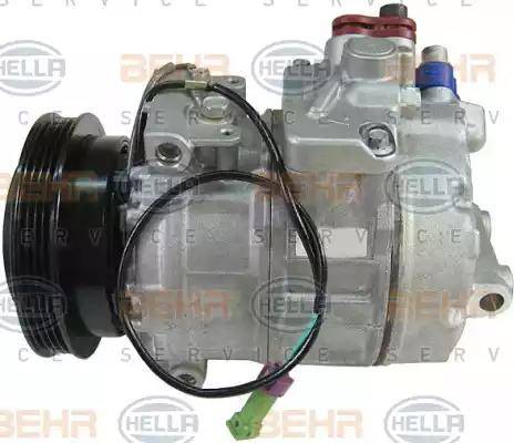 HELLA 8FK 351 126-981 - Compressor, air conditioning car-mod.net