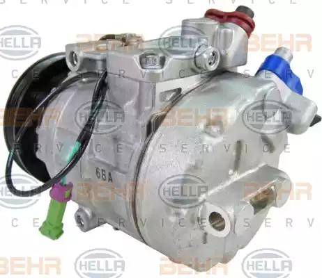 HELLA 8FK 351 126-481 - Compressor, air conditioning car-mod.net
