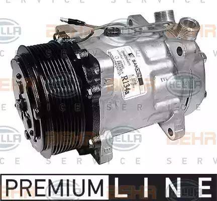 HELLA 8FK 351 126-261 - Compressor, air conditioning car-mod.net