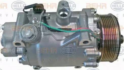 HELLA 8FK 351 121-541 - Compressor, air conditioning car-mod.net