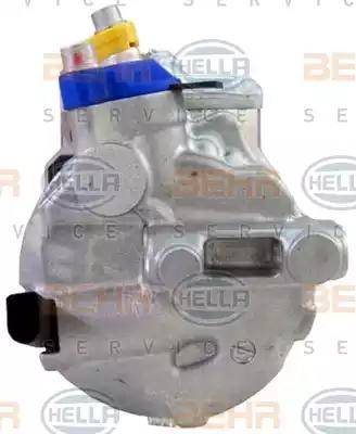 HELLA 8FK 351 316-461 - Compressor, air conditioning car-mod.net