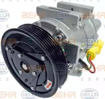 HELLA 8FK 351 334-691 - Compressor, air conditioning car-mod.net