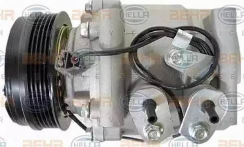 HELLA 8FK 351 322-941 - Compressor, air conditioning car-mod.net
