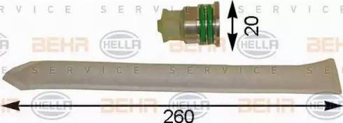 HELLA 8FT 351 193-121 - Dryer, air conditioning car-mod.net