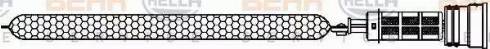 HELLA 8FT 351 193-381 - Dryer, air conditioning car-mod.net