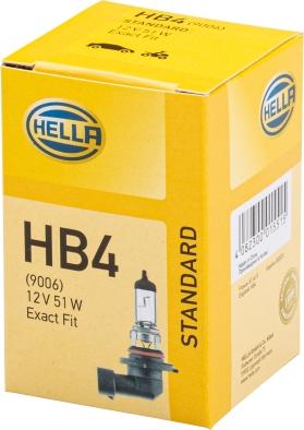 HELLA 8GH005636-121 - Bulb, spotlight car-mod.net
